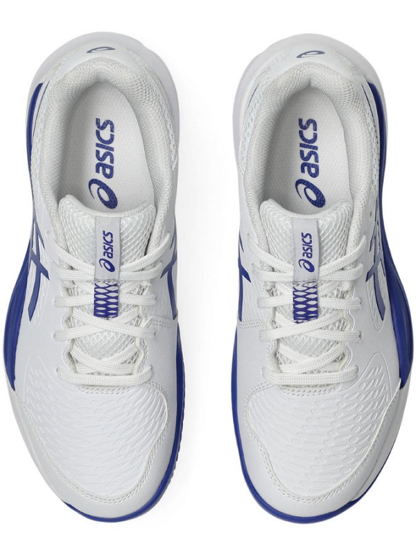 Otroški copati za tenis Asics Gel Resolution X White/Dark Cobalt
